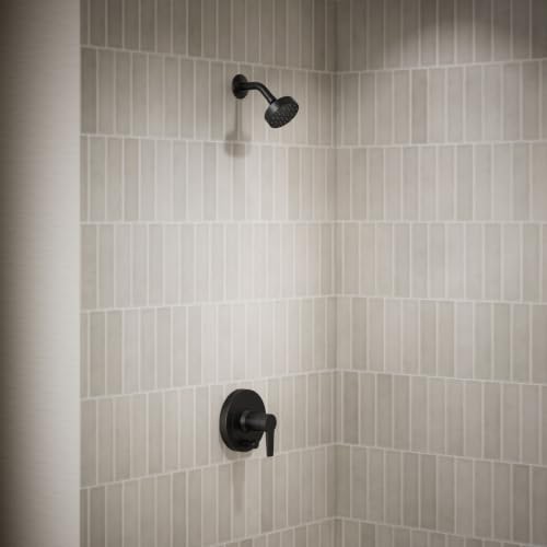 Pitch Rite-Temp Shower Trim Kit con Diverter de Botón Pulsador 1.75 Gpm miniatura 2