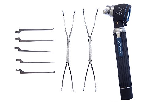 Professional Kit de crochetage de serrure de voiture Ouvre, luminosité élevée, 5 pcs, 2 pcs "y" Outil de tension Auto