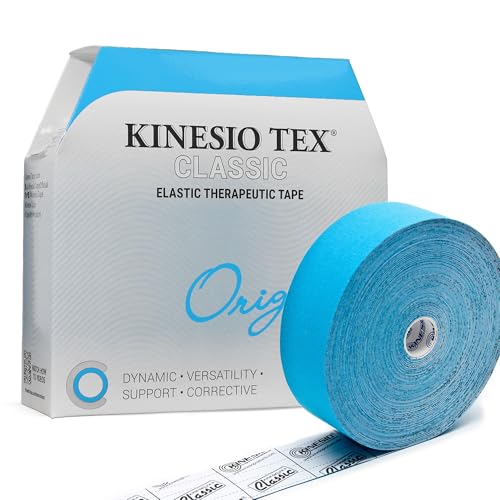 Kinesio Rouleau classique Bleu protège les articulations et soulage les muscles