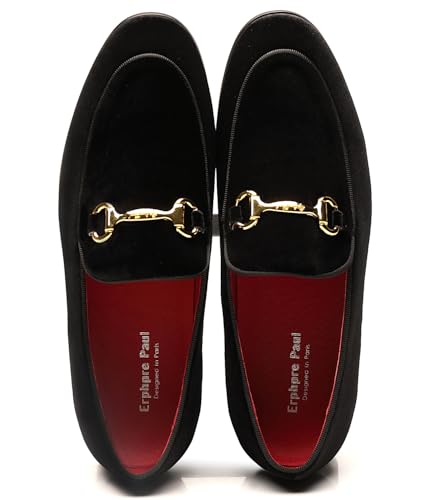 Men's Loafers Velvet Fashion Luxury Wedding Party Dress Shoes4