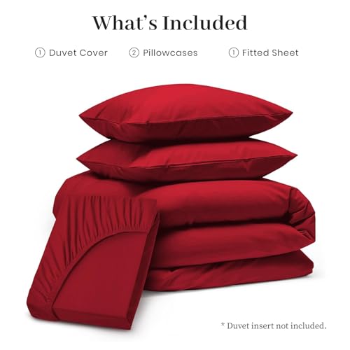Parure de lit double 100% microfibre brossée de qualité supérieure - 4