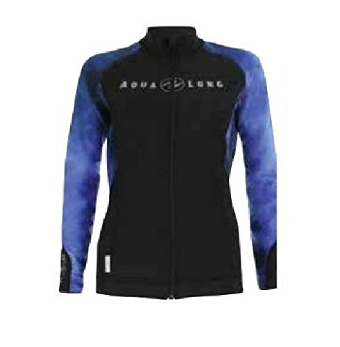Aqua Lung Women's Rashguard Long Sleeves - Galaxy Blue - XLarge