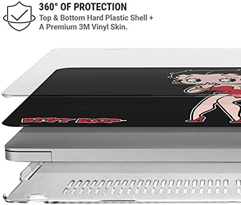 Skinit Case + Skin Compatible with MacBook Pro 16in (2019-20) - Officially Licensed Betty Boop Betty Boop & Puppy Design
