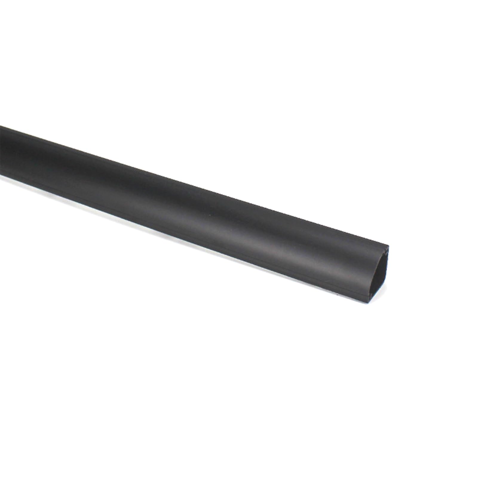 Gestion de couverture câble goulotte en aluminium noir premium
