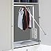 Produktbild GOTOTOP Kleiderschrank Schiene Verstellbare Garderobe Kleiderstange Garderobenlift 3 Größe (450-600mm)