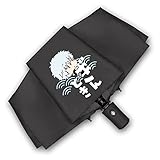 Sayustore Anime Umbrella for Gintama, Fully Automatic Sun and Rain Dual-Use Umbrella Creative Sun Protection Personality Folding Umbrella Sunshade Sun Umbrella
