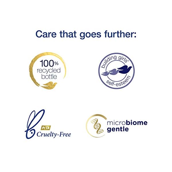 Dove Body Wash for Dry Skin Dryness Relief Effectively Washes Away Bacteria While Nourishing Your Skin 22 oz (Pack of 4)