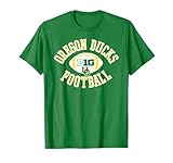 Oregon Ducks Big 10 Football Huddle Green T-Shirt