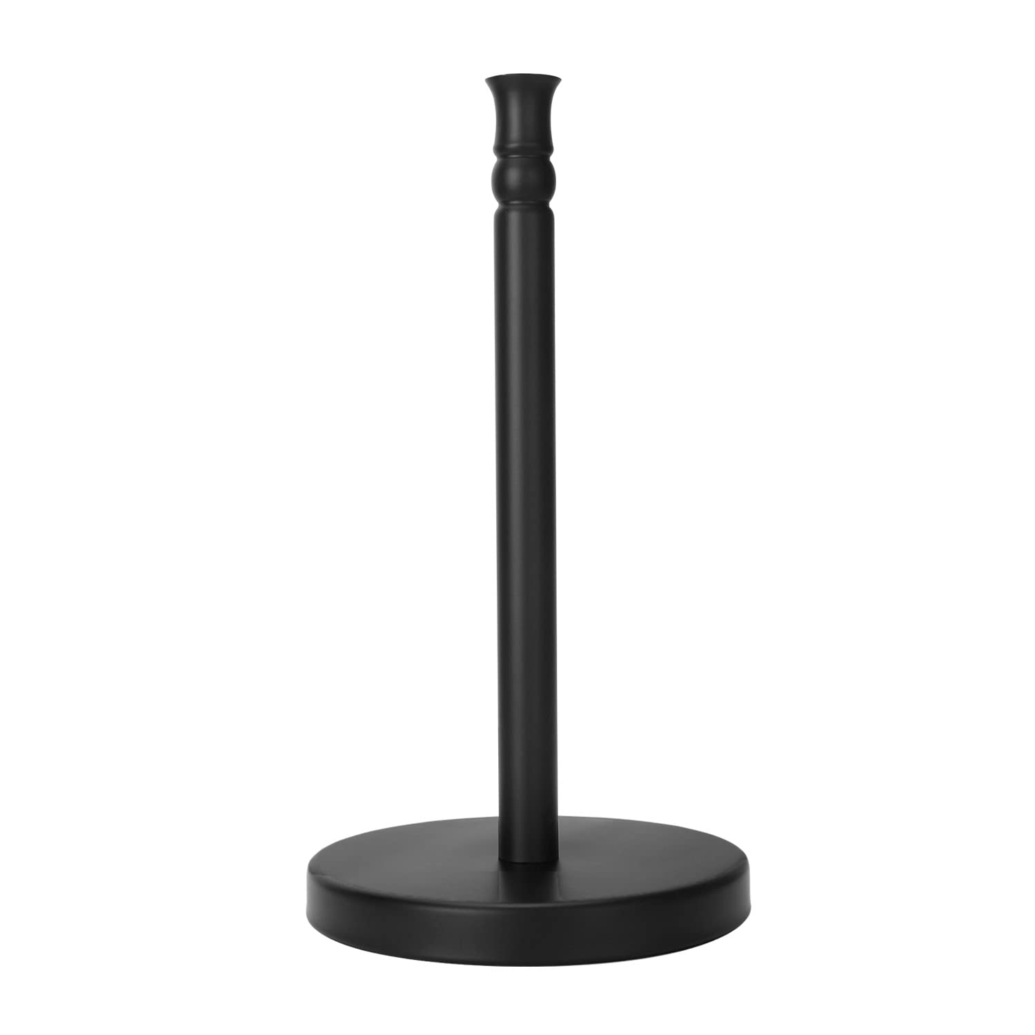 Countertop Paper Towel Holder - Standing Roll Holder With Weighted Base, One-Handed Tear, For Kitchen & Bathroom - View #6