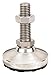 S & W Leveling Mount, Swiveling Stud, 750 lb. Load Capacity, 2-1/16" Height, Stainless Steel NSSW-0-1 Each