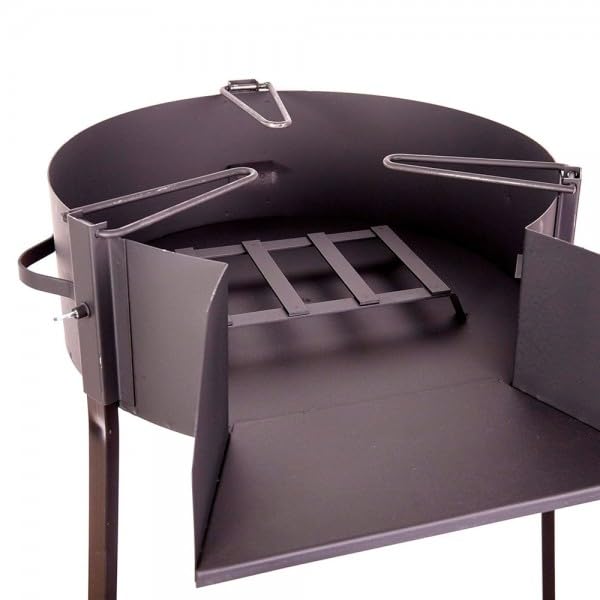 Bilake Barbacoa portátil (Ø60cm | Barbacoa + Quemador de gas)
