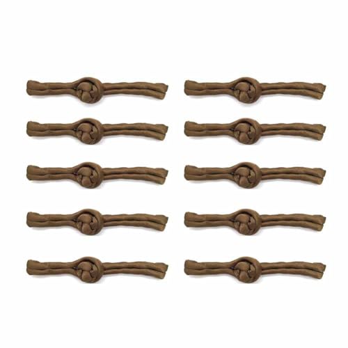 SHTGOI 10 works Chinese Knot Buttons Handmade Closure Buttons Frog Knot for Sewing Buckle Knot Traditional Cheongsam Tang