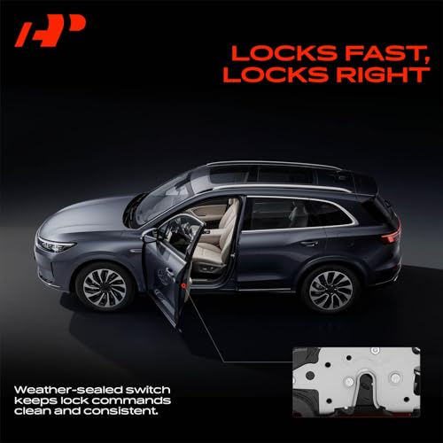 Image of A-Premium Rear Right Passenger Side Door Lock Actuator Compatible with Chevrolet Chevy Trax 2015-2022, Sonic 2013-2020 & Buick Encore 2015-2022