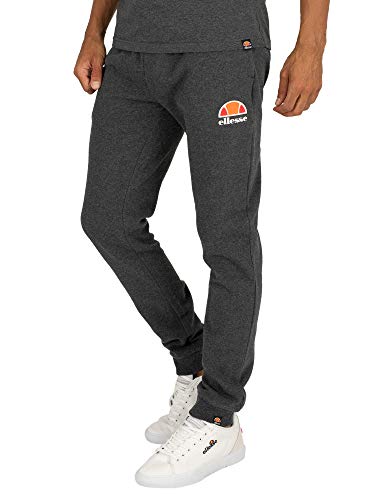 ellesse Men's Ovest Jog Pant, Dark Grey Marl, S