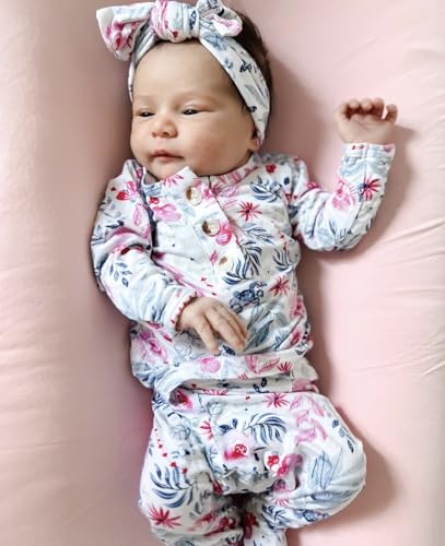 Image of Stroller Society Baby Outfit Set, Soft Baby Clothes, Neutral Newborn Clothes