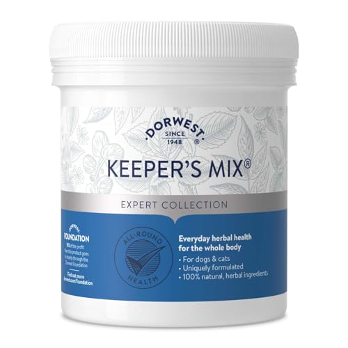 DORWEST HERBS Keepers Mix 500g Herbal Health Supplement for Dogs and Cats Natural Herbs Vitamins and Minerals for Healthier Happier Pets