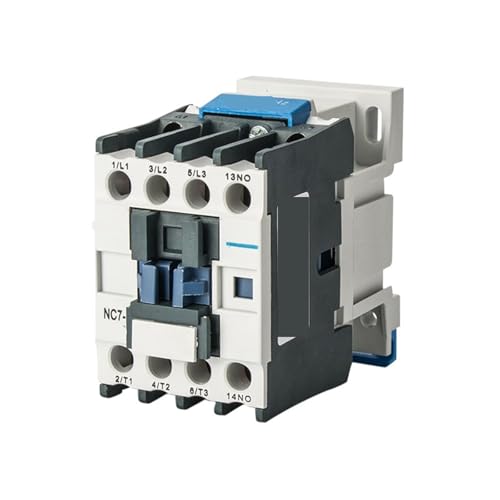 Contactor eléctrico de CA NC7-1811 de 220V con contactos auxiliares 1NA 1NC