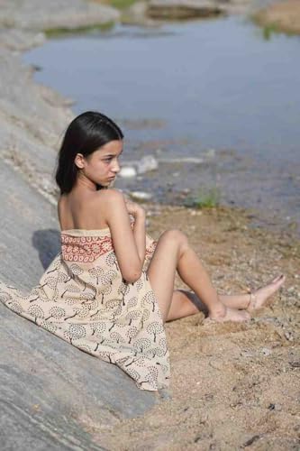 Handblocked Sarongs Beach Cover-up extra Large sarong Boho Hand Block Print Sarong Ethical Fashion,100% Organic Cotton wrap2