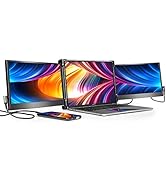Amazon.com: P2 Triple Portable Monitor for Laptop Screen Extender