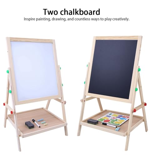 Planche à dessin double face bois pour animer les après-midis