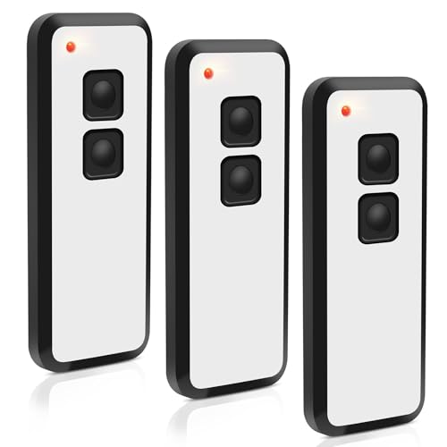 Mando a distancia para puerta de garaje Novoferm, 433,92 MHz, para Novotron 522, 524, 502 MAX43-2, 512 Mix 43-2, 2 canales, 3 unidades