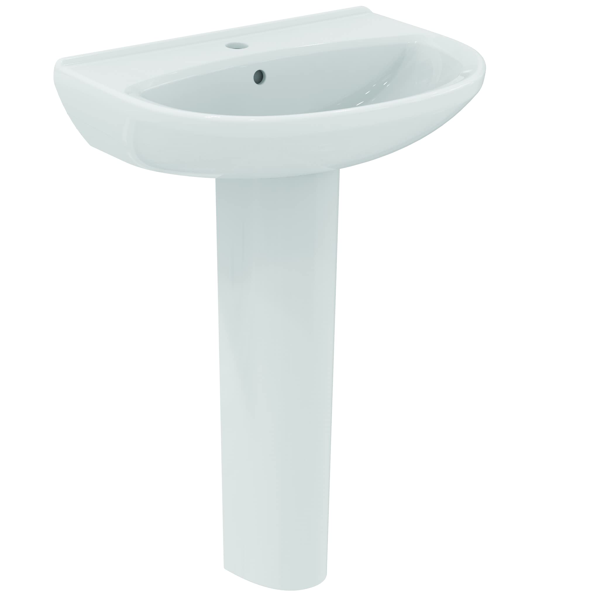 Ideal Standard Eurovit Colonna Quarzo - Bianco - 1 Foro - Libera Installazione