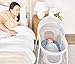 Regalo Baby Basics Infant Bassinet with Canopy, Award Winning Brand, Quick fold and Easy Setup, Removable Pad, See-Through Mesh, Bed-Side Bassinet, Gray