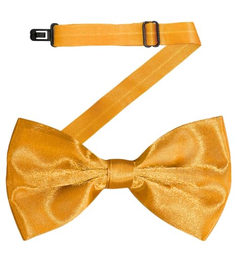 Image of MDSTYLE Bow Ties for Men Pre-Tied Adjustable - Classic Men's Bow Tie - Tuxedo Wedding Formal Bowtie Solid Color Bowties