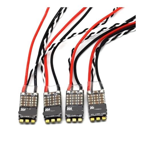 ESC sin escobillas 30A evita sobrecalentamientos en D600 FCA mediante modulación BLS 2-4S