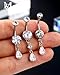 CM Crareesi Mania Belly Button Rings Pack 14G Belly Piercing Jewelry 316L Stainless Steel Belly Rings for Women 3PCS Navel Piercing Jewelry
