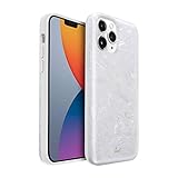 LAUT - Pearl case Compatible with iPhone 12 Pro Max | 3D Iridescent Pearl Material | 13ft./4m Impact Protection | Tactile Buttons • Arctic Pearl
