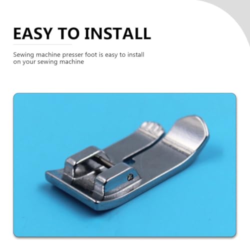 3 Piezas Prensatelas Recto para Máquina de Coser miniatura 3