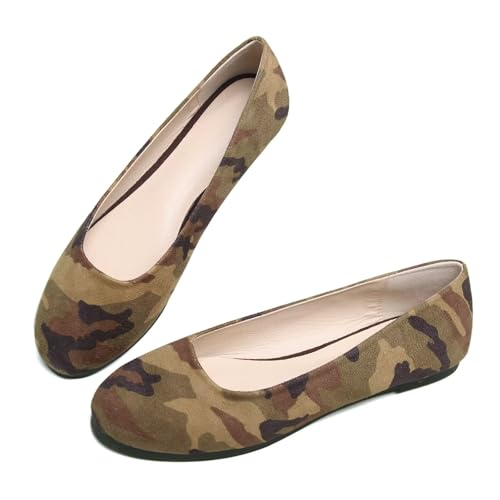 Image of SAILING LU Casual Shoes for Women Dressy Ballet Flats | Comfort Fit, Work Shoes,Casual for Women, Slip-Ons Loafers