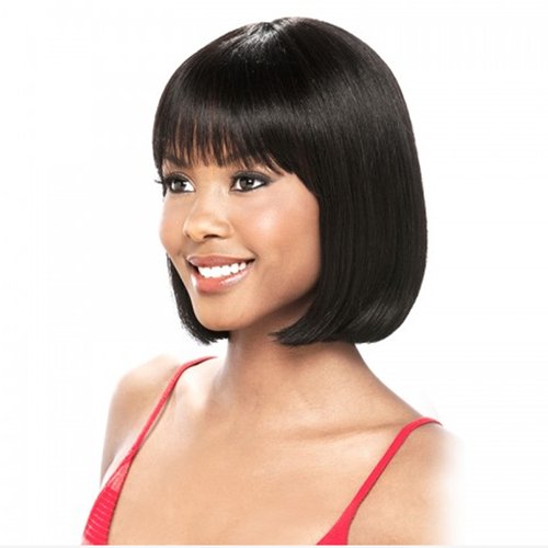 IT'S A WIG Human Hair - MEENA Color - #2 - Dark Brown