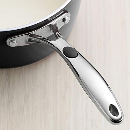 Image of TRAMONTINA Ceramica 01 11 Deluxe Covered Deep Skillet
