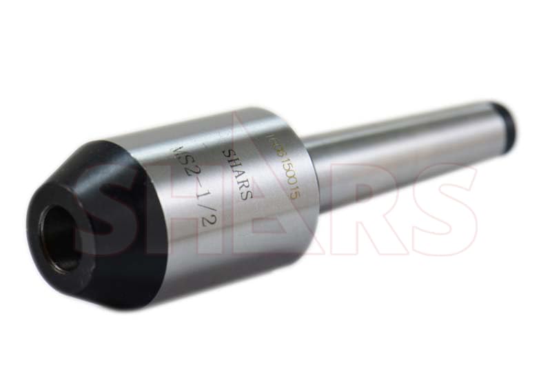 Shars 1/2" MT2 Precision End Mill Tool Holder Adapter, 3/8"-16 Drawbar End 202-1222