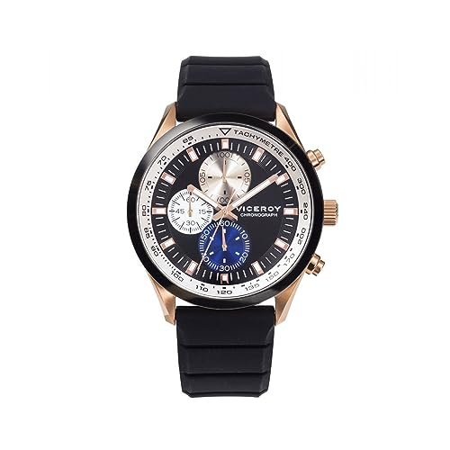 Montre Viceroy Magnum 471269-57 homme silicone aux finitions acier brossé
