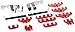 Moroso WIRE LOOM KIT,FORD,RED (72131)