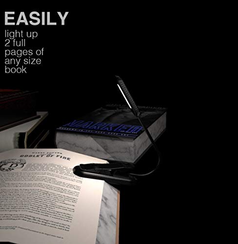 Book Light, Perfectday 12 Led Usb Rechargeable Reading Light With 3-Level Brightness For Eye Protection Night Reading Lamp #TOP4