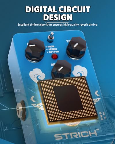 Strich PARADISE Digital Reverb Guitar Pedal thumb #1