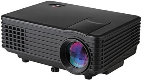 Smart Projector, MiraTekk RD-805A 1080P Full HD Projector 800 Lumens 800x480 Native Resolution Support HDMI/VGA/USB/AV OUT (Black)