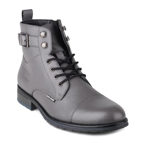 Image of RED CHIEF Formal High Ankle Boots for Men RC3943 Gray