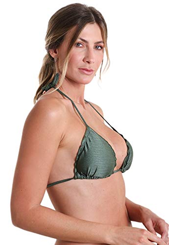 Top Biquíni Avulso bojo removível Fru-Fru Marrakesh - Verde Musgo M