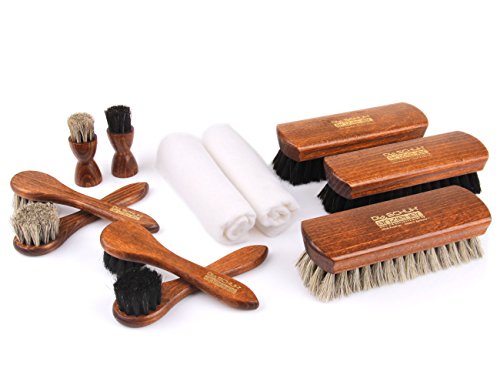 Die Schuhanzieher Set per pulizia scarpe in pelle