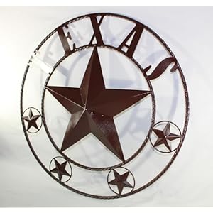 24 texas brown star barn metal lone star wall art coffee brown western home decor ranch farmhouse garden patio living room garage barn texas usa home decor handmade item eh12055  urban country home decor