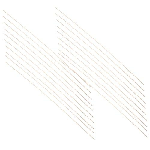 ERINGOGO Kite Support Accessories 20pcs Bamboo Dowel Rods Thin Craft Sticks for Kite Building Boys and Girls