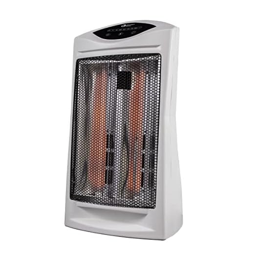 Comfort Zone CZQTV007EWT Energy Save Radiant Quartz Heater