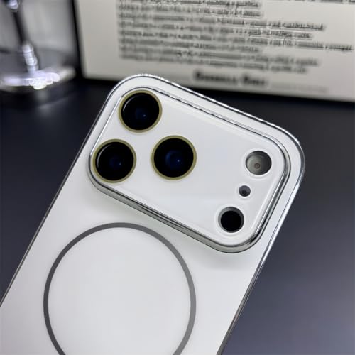 Coque magnétique iPhone 15 Plus rigide antichoc noire haut de gamme