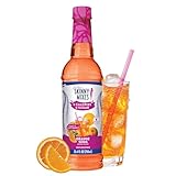 Jordan's Skinny Mixes Sugar Free Syrup, Orange Soda Flavor, Fruit Flavored Water Enhancer, Drink Mix for Iced Tea, Lemonade, Drinks, Low Calorie Water Flavoring, Dairy & Gluten Free Kosher, 25.4 Fl Oz