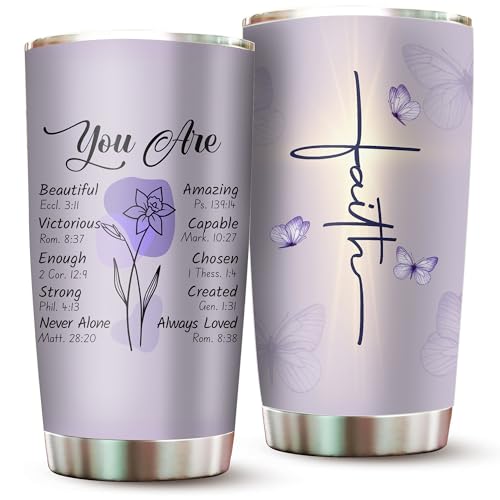 Christian Gifts for Women Faith - Christian Tumblers for Mothers ...